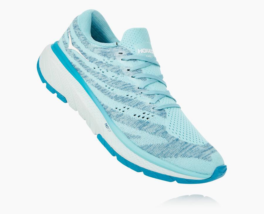 Hoka One One Loopschoenen Dames - Cavu 3 - Blauw - YE9452103